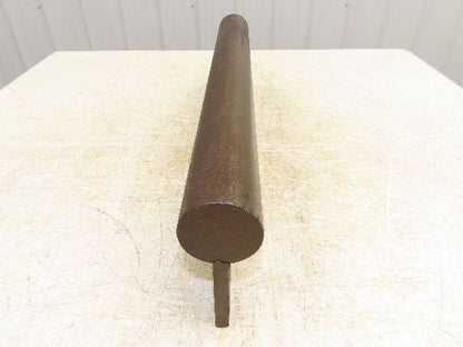Press Brake Punch Die 24" Long 2-1/2" Round Stock Rod 1/2" Tang 6" H