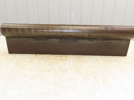 Press Brake Punch Die 24" Long 2-1/2" Round Stock Rod 1/2" Tang 6" H
