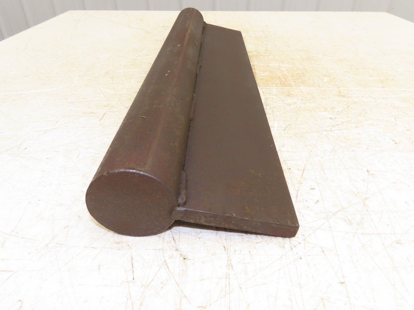 Press Brake Punch Die 24" Long 2-1/2" Round Stock Rod 1/2" Tang 6" H