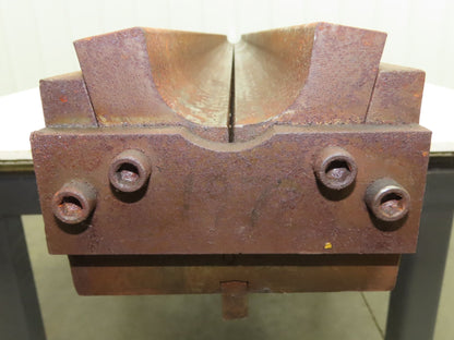 Press Brake Round Die 73" Long 1-7/8" Dia Spring U Type 1/2" Tang 5-7/8" Base