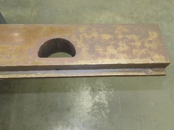 Press Brake Die Extension 96" Long 5-1/2" Rise 2-7/8" Wide 1/2" Tang