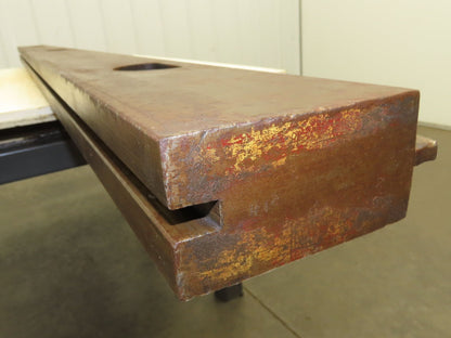 Press Brake Die Extension 96" Long 5-1/2" Rise 2-7/8" Wide 1/2" Tang
