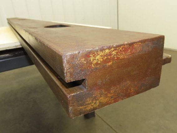 Press Brake Die Extension 96" Long 5-1/2" Rise 2-7/8" Wide 1/2" Tang