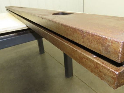 Press Brake Die Extension 96" Long 5-1/2" Rise 2-7/8" Wide 1/2" Tang
