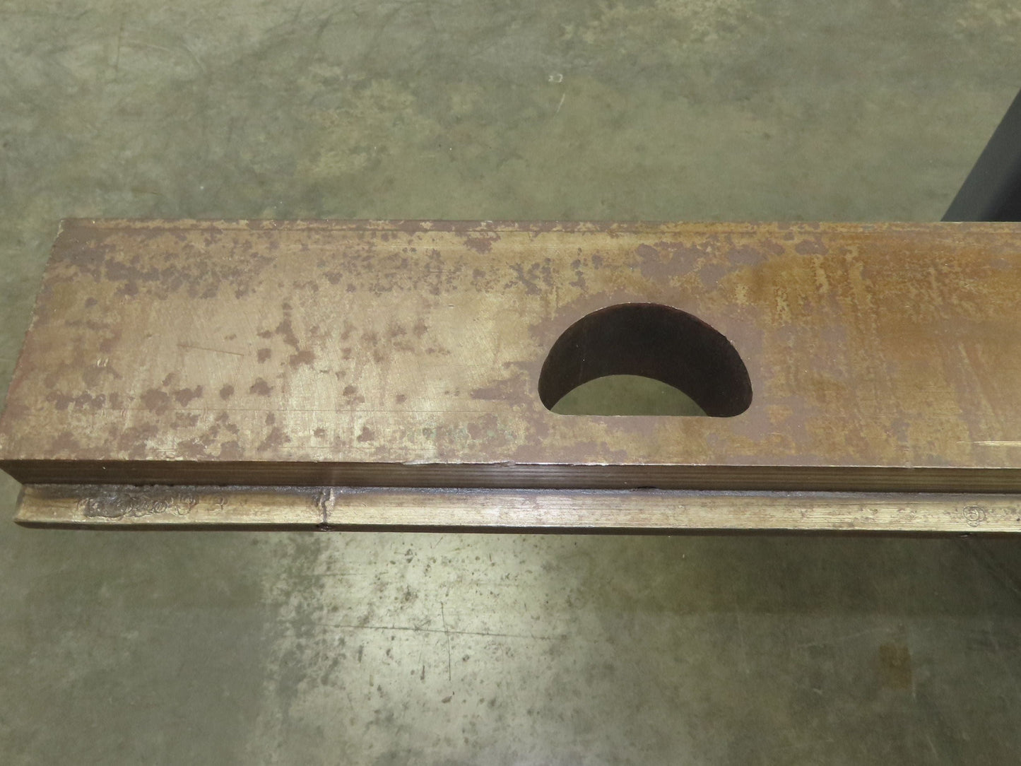 Press Brake Die Extension 96" Long 5-1/2" Rise 2-7/8" Wide 1/2" Tang