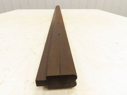 Press Brake Die 60-1/2" Long 90° V 5/16" W 3/16" D 1-13/16" H