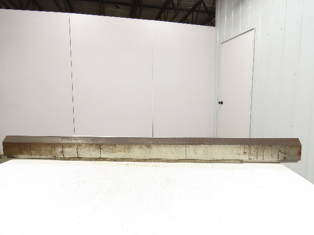 Press Brake Gooseneck Punch Die 53" Long 90° V 3/8" Thick 3-3/4" H 1/2" Tang