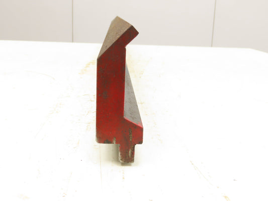 Press Brake Gooseneck Punch Die 53" Long 90° V 3/8" Thick 3-3/4" H 1/2" Tang