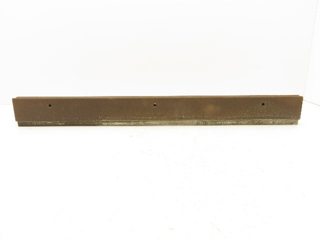 Press Brake Die 29-5/8" Long 90° V 1/2" W 1/4" D 2-7/16" H 1/2" Tang