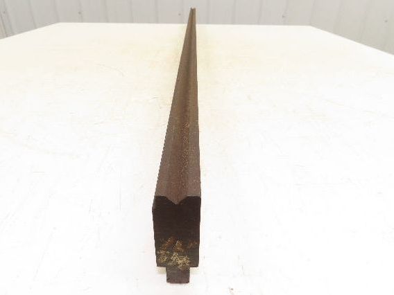 Press Brake Die 46-9/16" Long 90° V 11/32" W 3/16" D 1-15/16" H