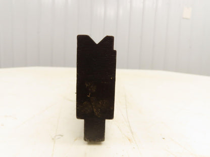 Press Brake Die 46-9/16" Long 90° V 11/32" W 3/16" D 1-15/16" H