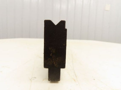 Press Brake Die 46-9/16" Long 90° V 11/32" W 3/16" D 1-15/16" H