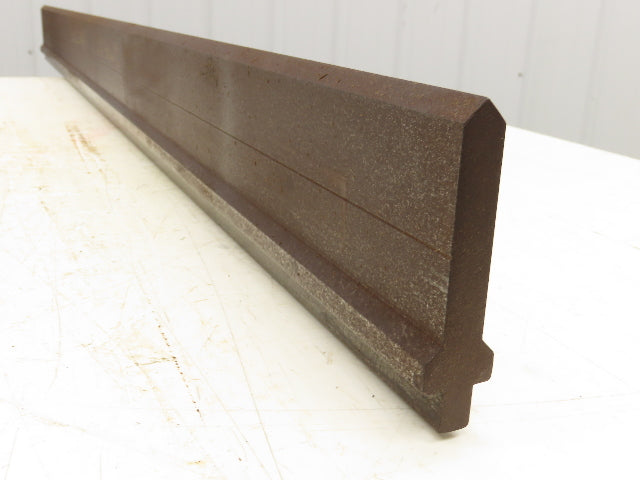 Press Brake Straight Punch 59-15/16" Long 85° V 5/8" W 3-3/4" H