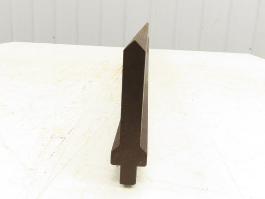Press Brake Straight Punch 59-15/16" Long 85° V 5/8" W 3-3/4" H