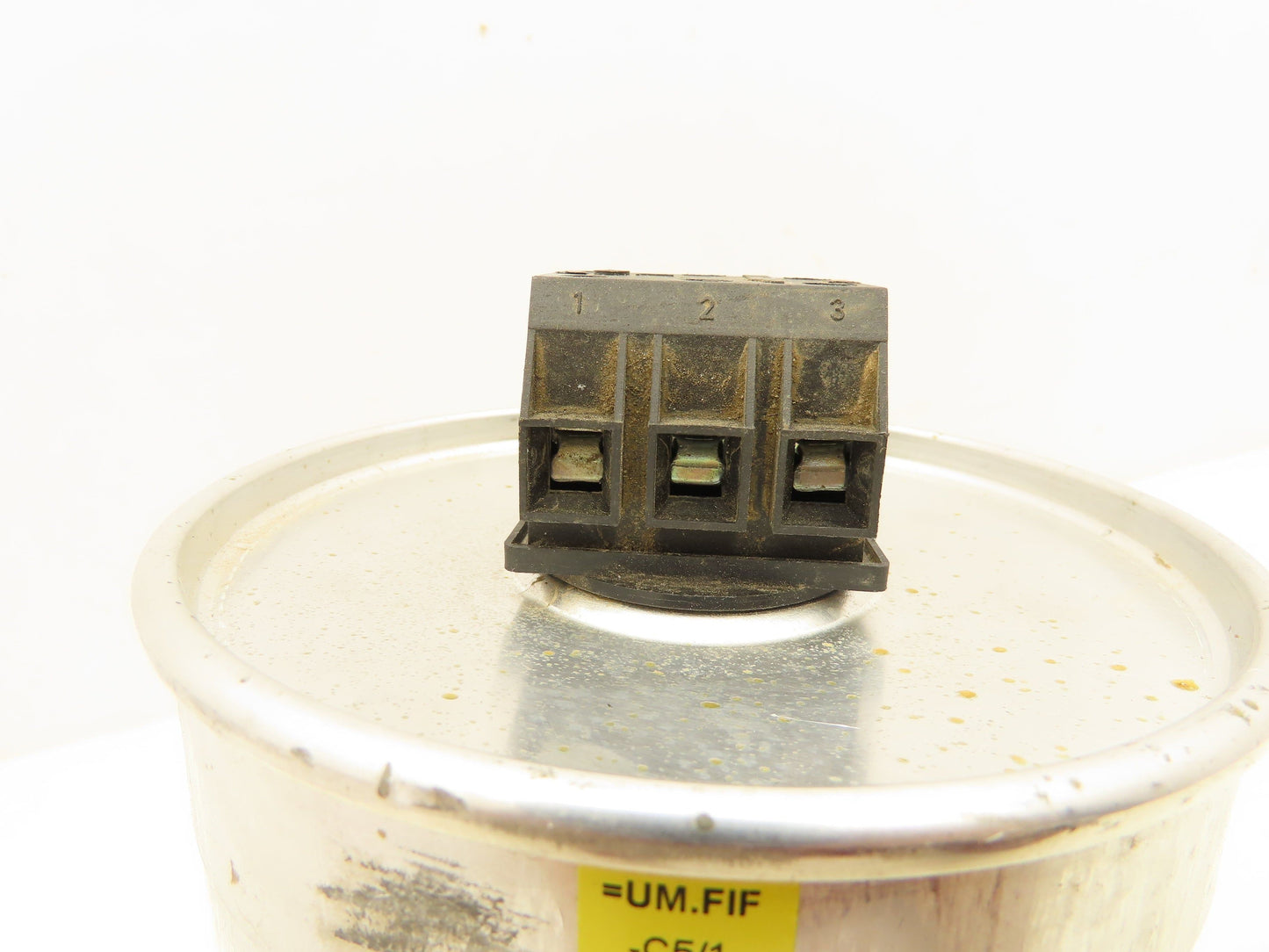 Electronicon E62.S23-333L30 MKP 3x 33uF 1400V AC 3PH Capacitor 5.37"x 9"L