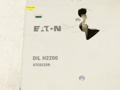Eaton DILH2200 Contactor 3-Pole 2200A 600V 3PH 230/250V Coil DILH