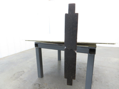 Press Brake Punch Die Set 99" Long 90° Offset Z Bend 5/16" W 1/8" Deep 2-3/4" H