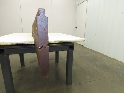 Press Brake Punch Die Set 99" Long 90° Offset Z Bend 5/16" W 1/8" Deep 2-3/4" H