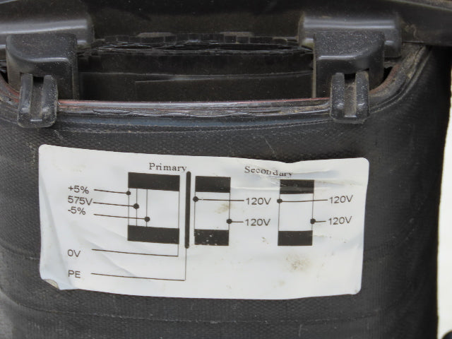 EMB Wittlich TTS 10.0 Isolating Transformer 8.64 KVA 575V - 120V Single Phase