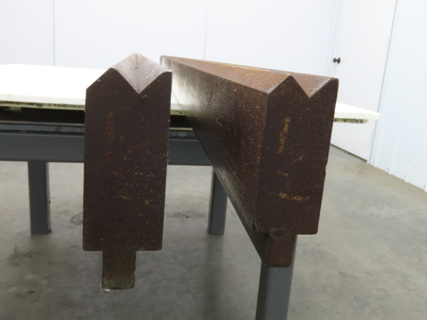 Press Brake Punch Die Set 97" Long 90° Offset Z Bend 5/8" W 3/8" Deep 2-13/16" H