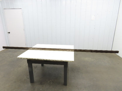 Press Brake Die 120-1/2" Long 90° V 17/32" W 5/16" D 1-7/8" H