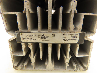 Stego 04641.0-00 HGL 046 DIN Rail Fan Heater for Electrical Enclosures 400W 230V