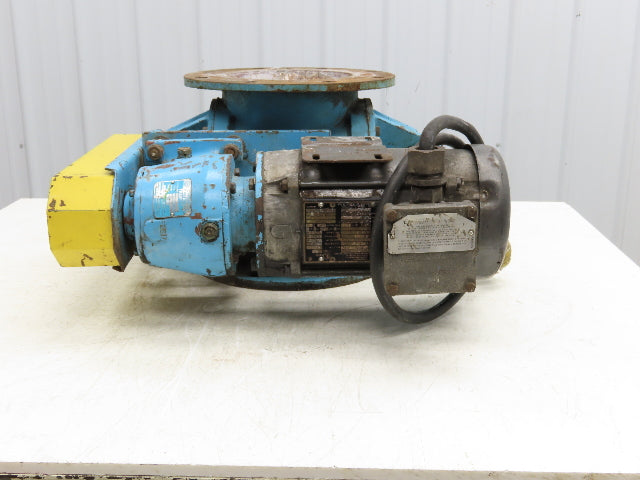 Carolina Conveying Rotary Blow-Thru Airlock Feeder Valve 8" Round Flange 460V