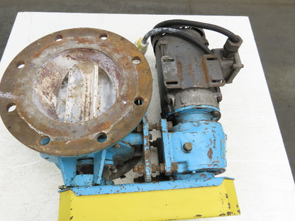 Carolina Conveying Rotary Blow-Thru Airlock Feeder Valve 8" Round Flange 460V