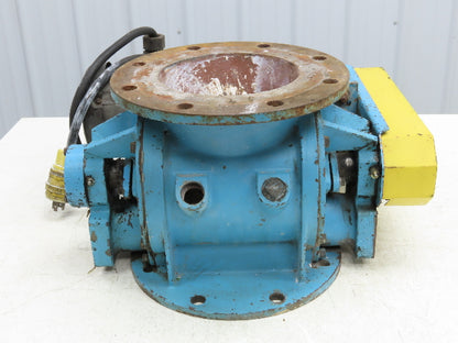 Carolina Conveying Rotary Blow-Thru Airlock Feeder Valve 8" Round Flange 460V