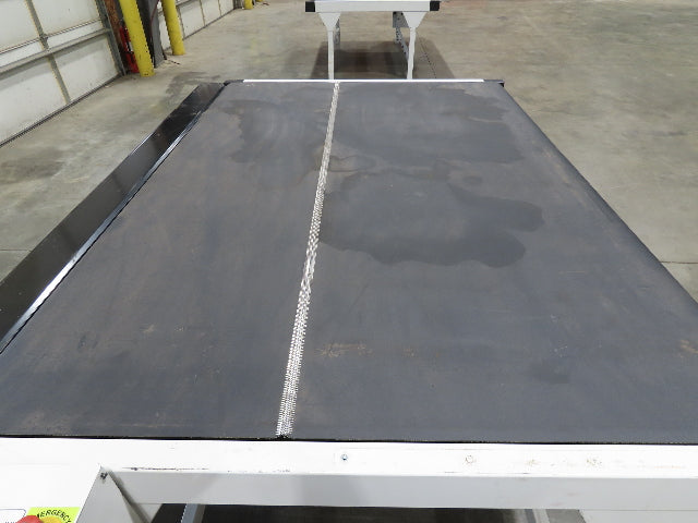 Pathfinder EasyLoader 80"x 60"L Flat Belt Wide Conveyor Table 30 FPM 240V 1PH
