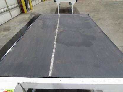 Pathfinder EasyLoader 80"x 60"L Flat Belt Wide Conveyor Table 30 FPM 240V 1PH