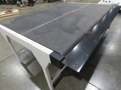 Pathfinder EasyLoader 80"x 60"L Flat Belt Wide Conveyor Table 30 FPM 240V 1PH