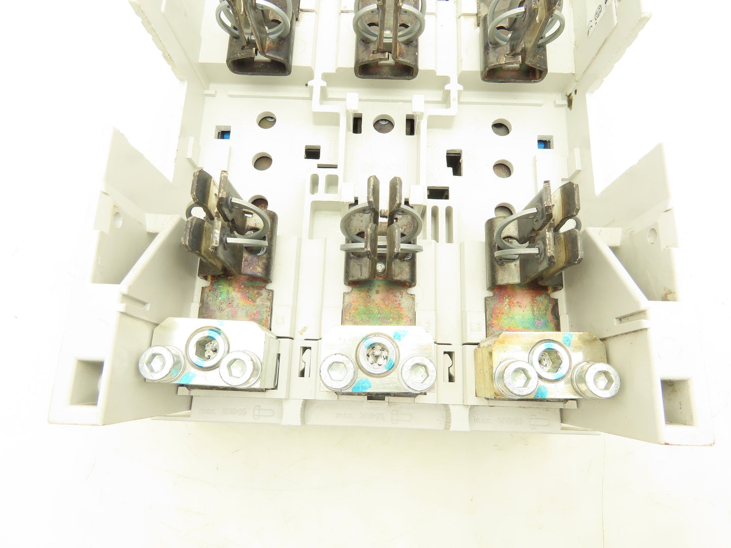 Wöhner 33 310 Bus Bar Fuse Holder Terminal Block 200A 600V 3 Pole