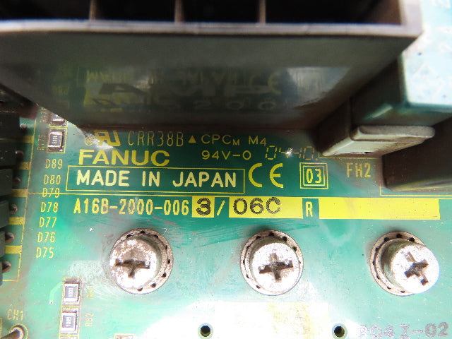 Fanuc A06B-6105-H003 AC Servo Drive Amplifier Circuit Board Module