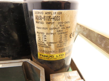 Fanuc A06B-6105-H003 AC Servo Drive Amplifier Circuit Board Module