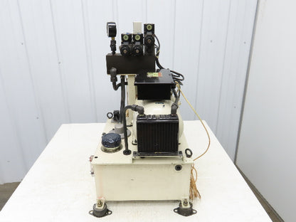 Okuma Hydraulic Power Unit 5gal Tank 8gpm 1100psi Nachi Uni Pump 3Hp 220V