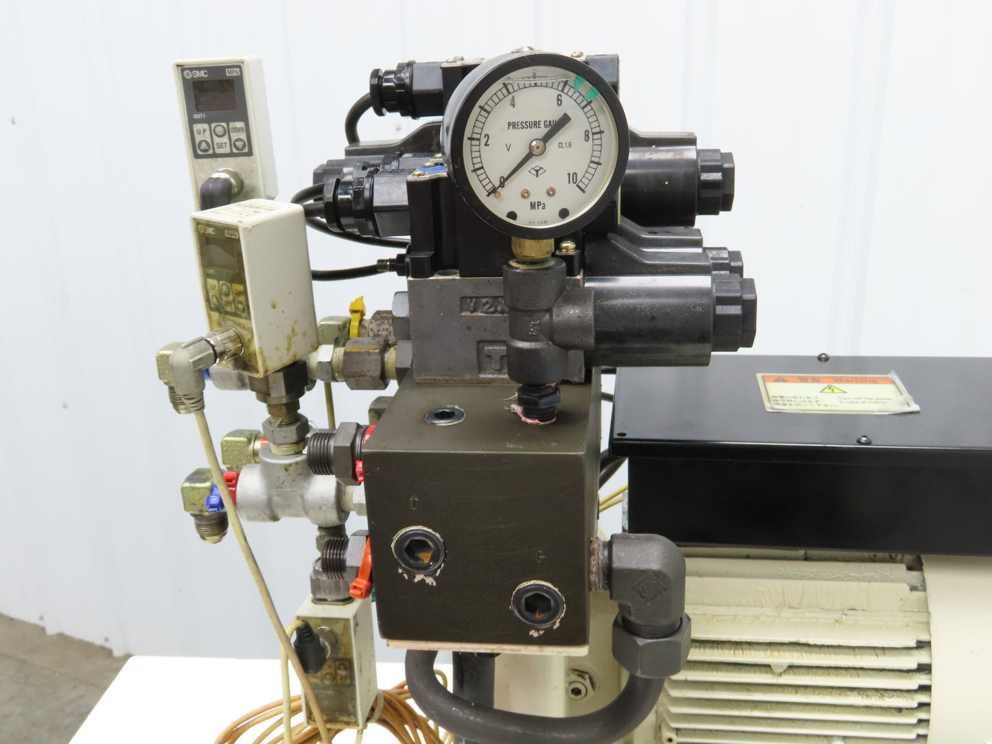 Okuma Hydraulic Power Unit 5gal Tank 8gpm 1100psi Nachi Uni Pump 3Hp 220V