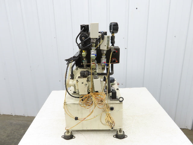 Okuma Hydraulic Power Unit 5gal Tank 8gpm 1100psi Nachi Uni Pump 3Hp 220V