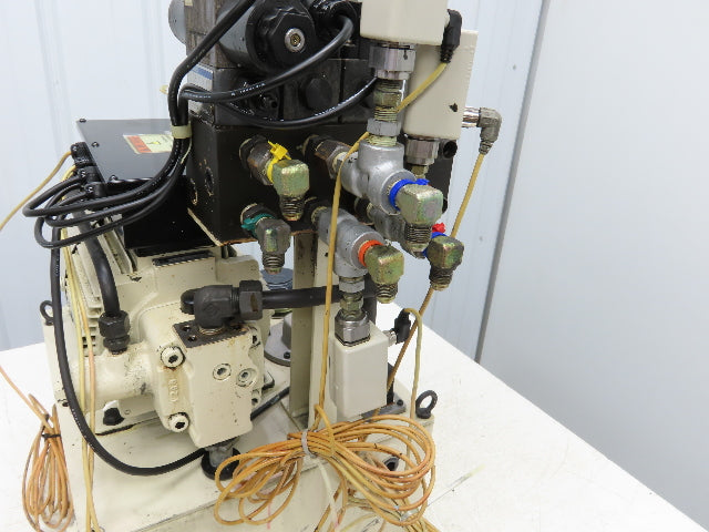 Okuma Hydraulic Power Unit 5gal Tank 8gpm 1100psi Nachi Uni Pump 3Hp 220V