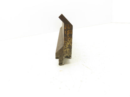 Press Brake Punch Die 25-13/16" Long 90° V 3/8" Finger 3-3/4" H 1/2" Tang