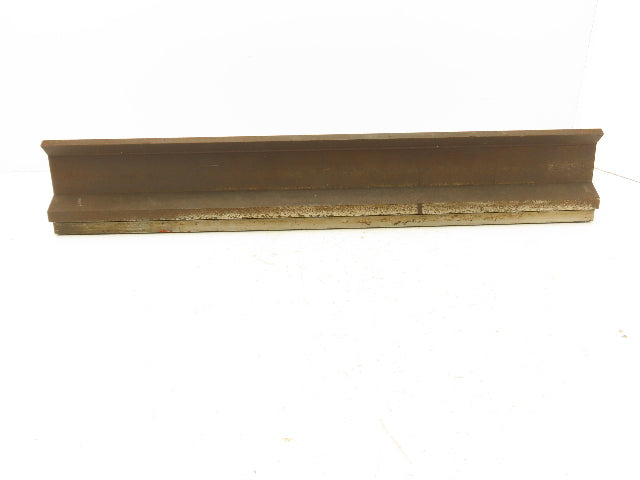Press Brake Punch Die 25-13/16" Long 90° V 3/8" Finger 3-3/4" H 1/2" Tang