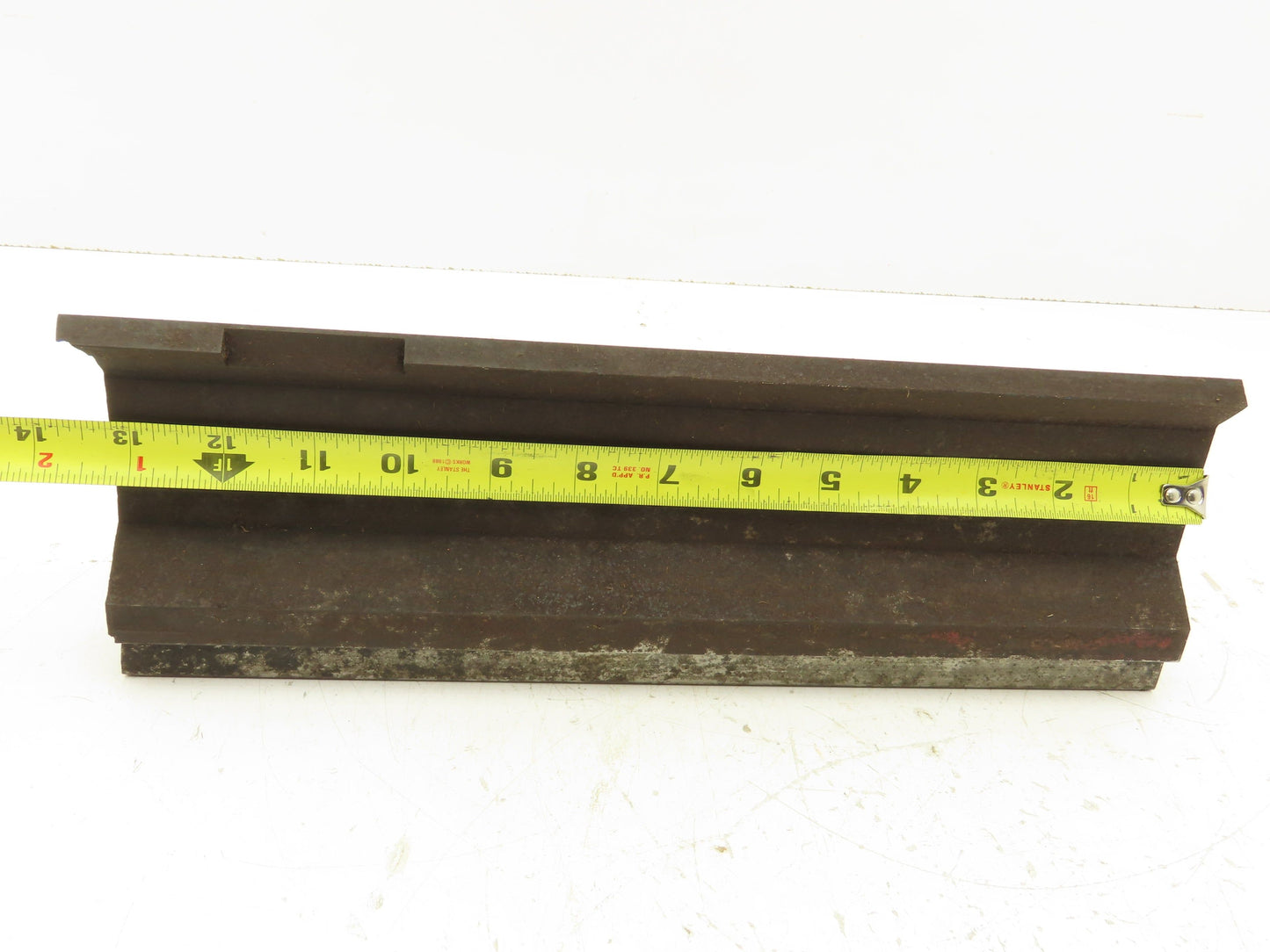 Press Brake Gooseneck Punch Die 13" Long 90° V 3/8" Finger 3-3/4" H 1/2" Tang