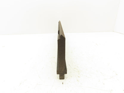 Press Brake Punch Die Straight 21-1/4" Long 90° V 11/16" W 3-13/16" H