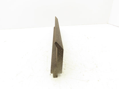 Press Brake Gooseneck Punch Die 18-1/8" Long 90° V 7/32" Finger 3-3/4" H