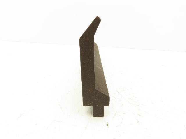 Press Brake Gooseneck Punch Die 18-1/8" Long 90° V 7/32" Finger 3-3/4" H