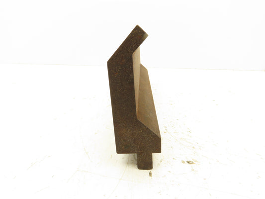 Press Brake Gooseneck Punch Die 13-5/16" Long 90° V 3/8" Finger 3-3/4" H Offset