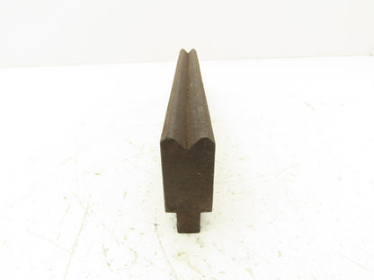 Press Brake Die 11-1/8" Long 90° V 1/16" Wide 1/4" Deep 3-3/4" H