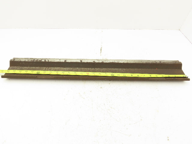 Press Brake Gooseneck Punch Die 29-5/16" Long 90° V 3/8" Finger 3-3/4" H