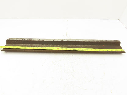 Press Brake Gooseneck Punch Die 29-5/16" Long 90° V 3/8" Finger 3-3/4" H
