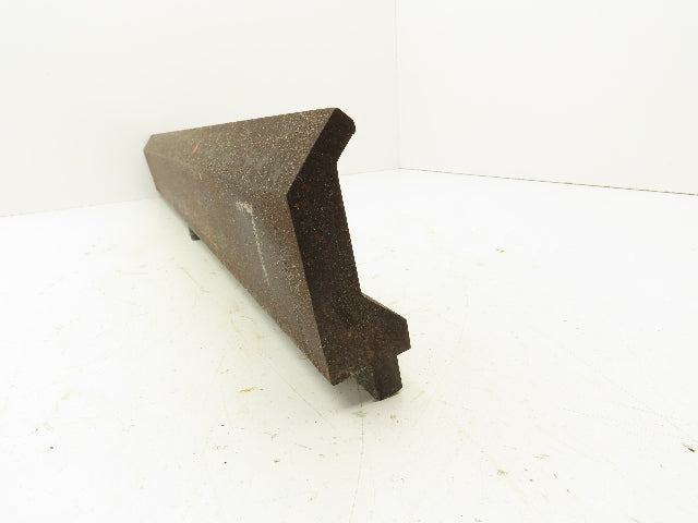 Press Brake Gooseneck Punch Die 29-5/16" Long 90° V 3/8" Finger 3-3/4" H